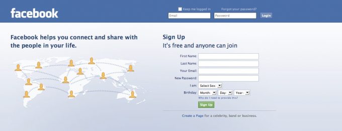 Ein Mythos: Facebook vernetzt uns miteinander.