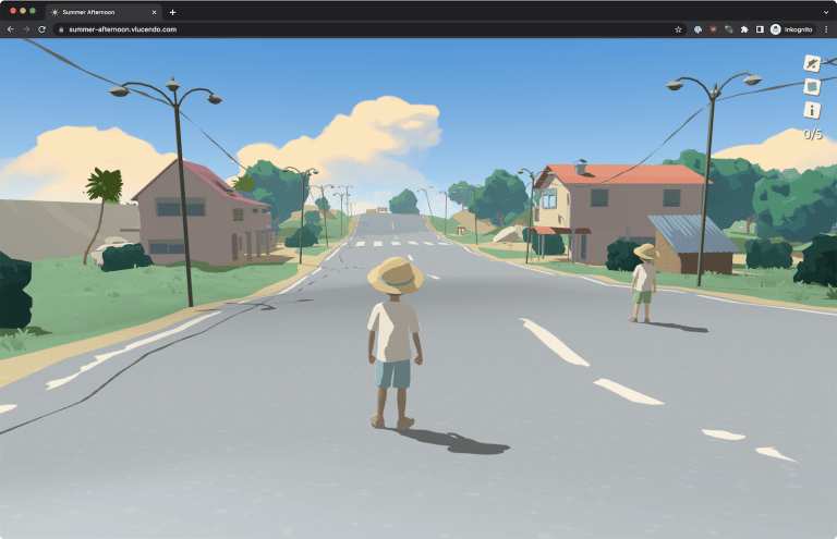 Screenshot Browserspiel "Summer Afternoon"